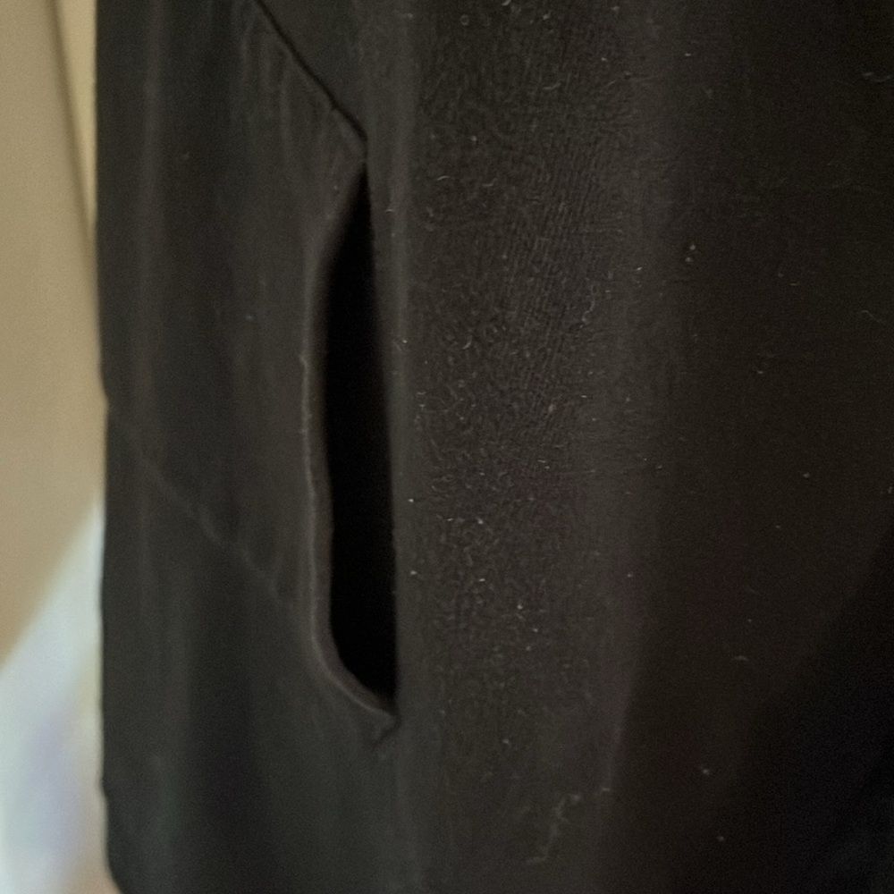 Torrid Black Glam Graphic Fleece Lined Sweater Casual Pullover Comfy Dress - Picture 11 of 13